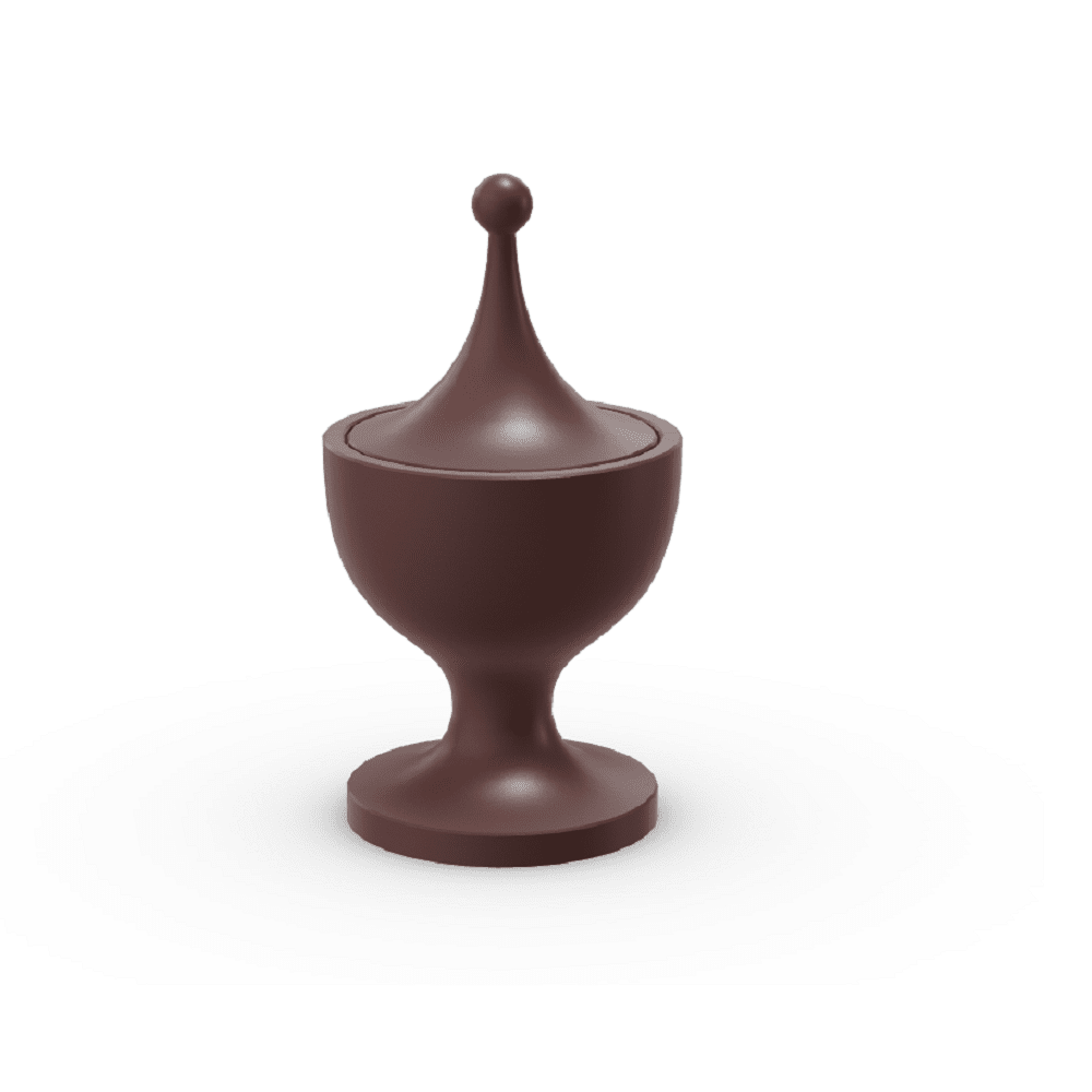 Ceramic Containers Accessories Vitra Container No.2 Dark Aubergine