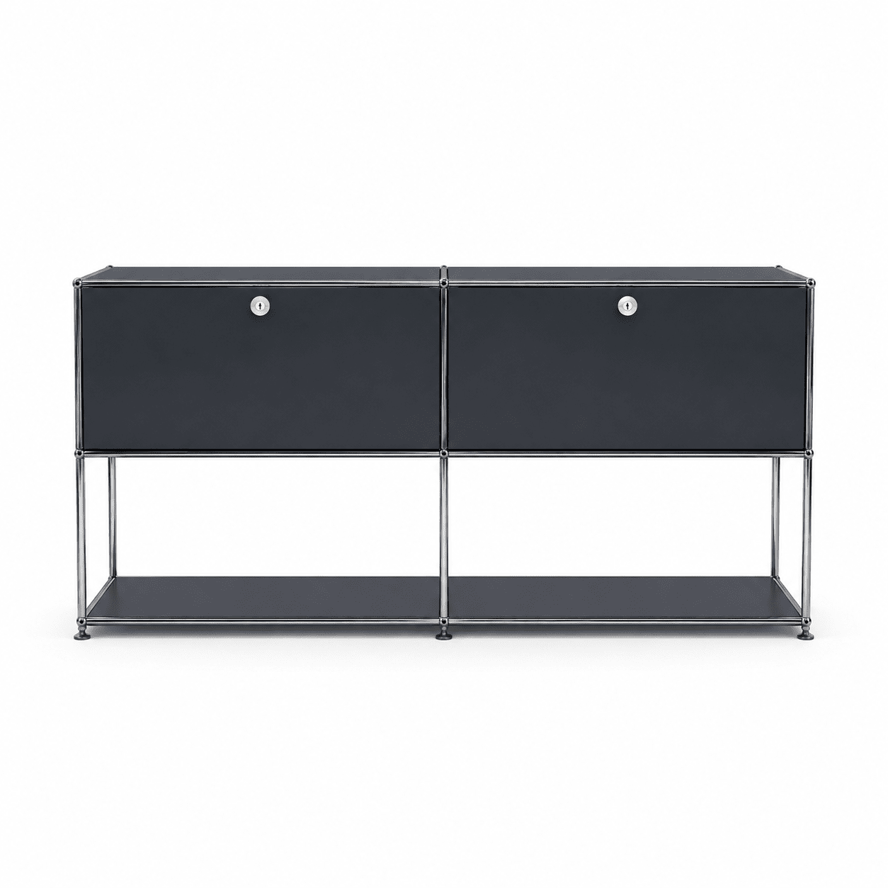 USM Haller Credenza F2 storage USM Anthracite Gray