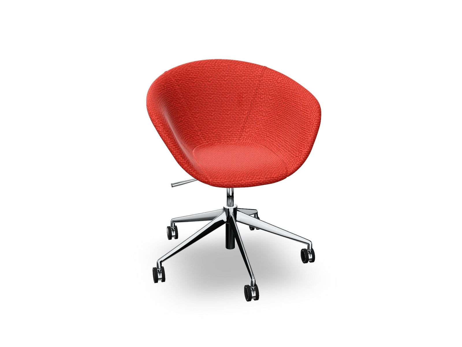 Duna 02 Five Star Base Chair With Front Upholstery Chairs Arper