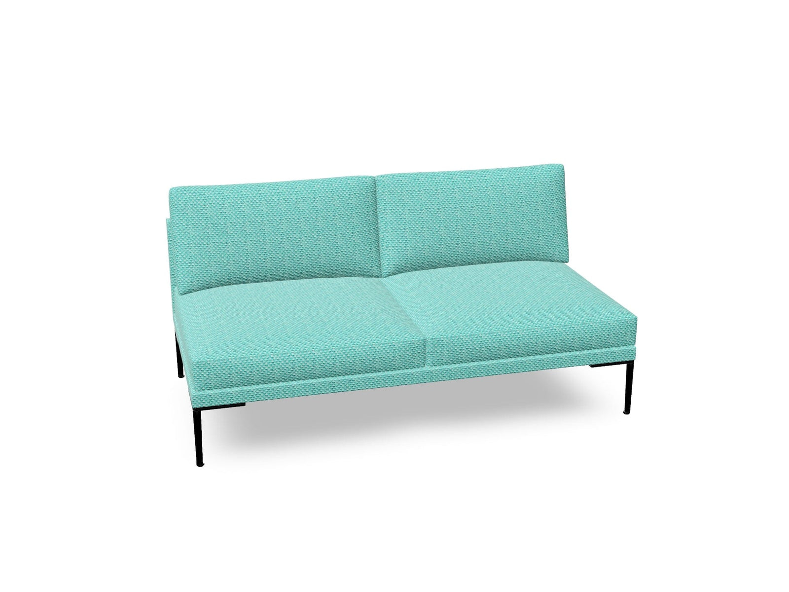 Steeve Two Seat Sofa Without Arms Sofa Arper
