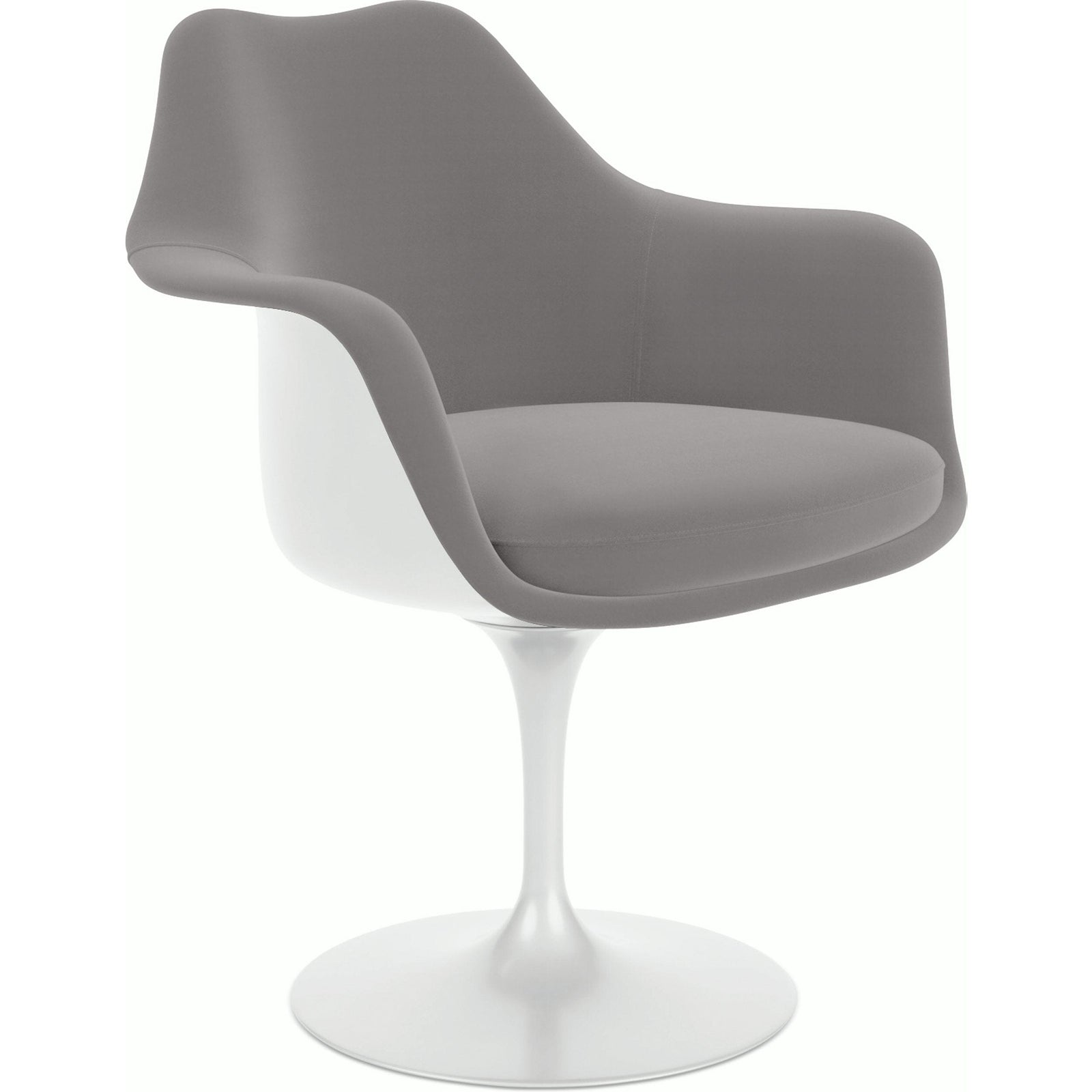Saarinen Tulip Arm Chair Upholstered Side/Dining Knoll