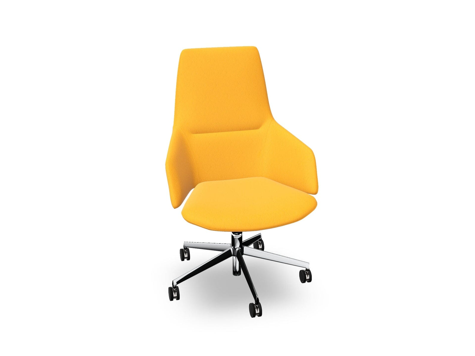 Aston Office Five Way Star Base Armchair Office Chair Arper