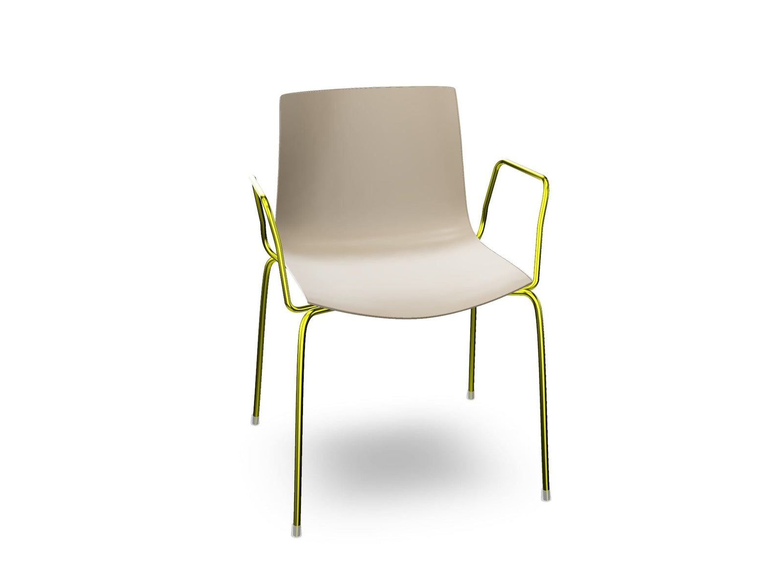 Catifa 46 Four Leg Polypropylene Armchair Side/Dining Arper