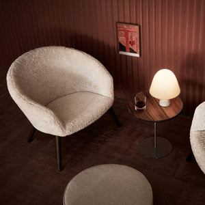 Ditzel Lounge Chair - Sheepskin lounge chair Fredericia 