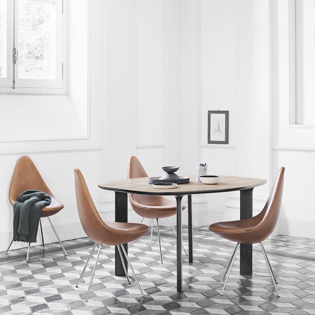 Drop Chair Upholstered Dining chairs Fritz Hansen