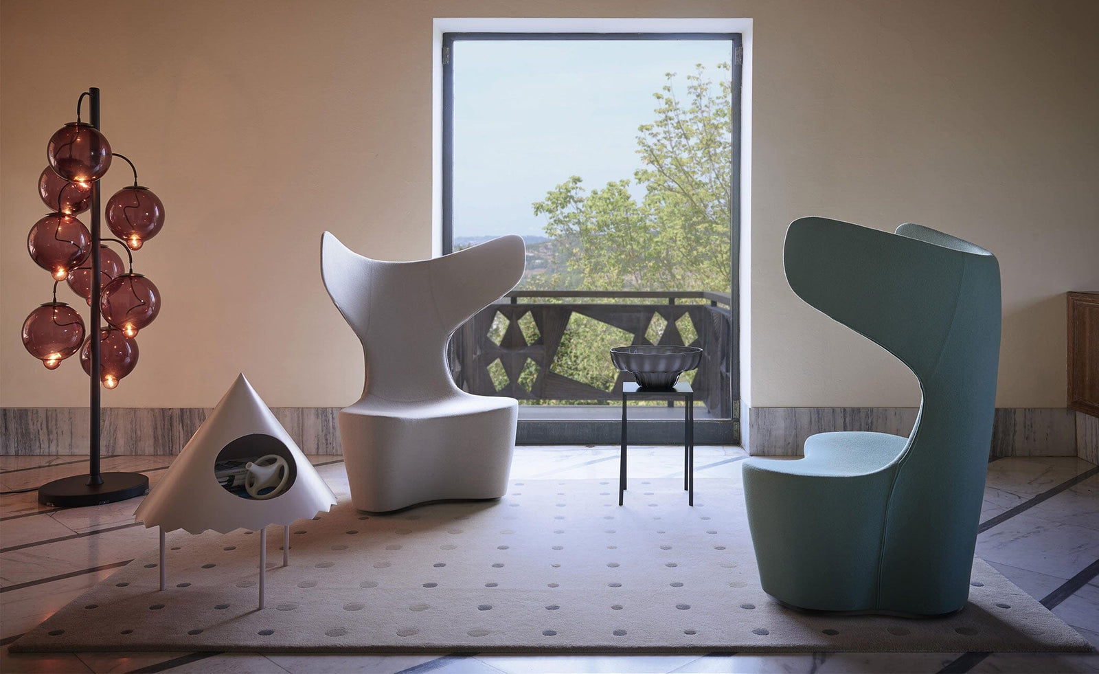 Drum Pouf Pouf Cappellini