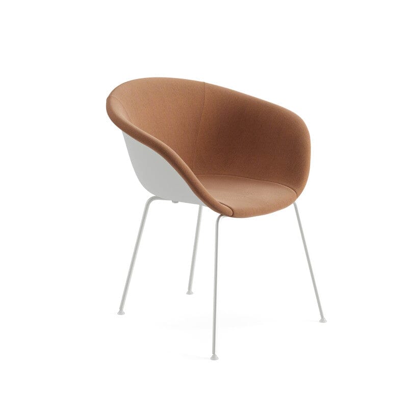 Duna 02 Four Leg Chair With Front Upholstery Chairs Arper