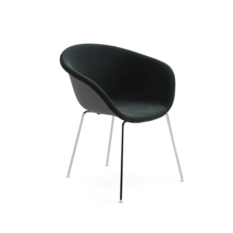 Duna 02 Four Leg Chair With Front Upholstery Chairs Arper
