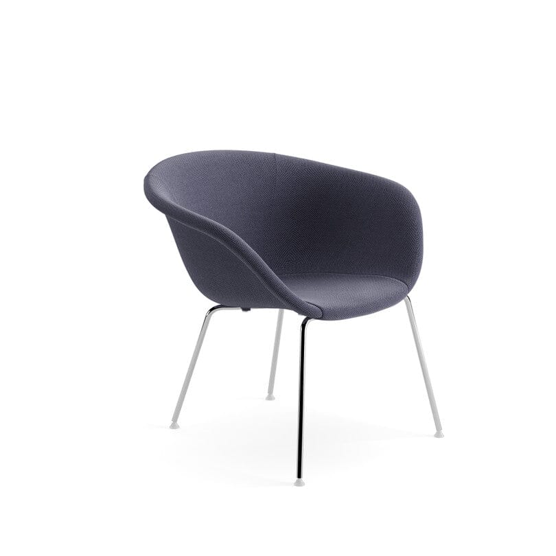Duna 02 Four Leg Lounge Chair Fully Upholstered lounge chair Arper
