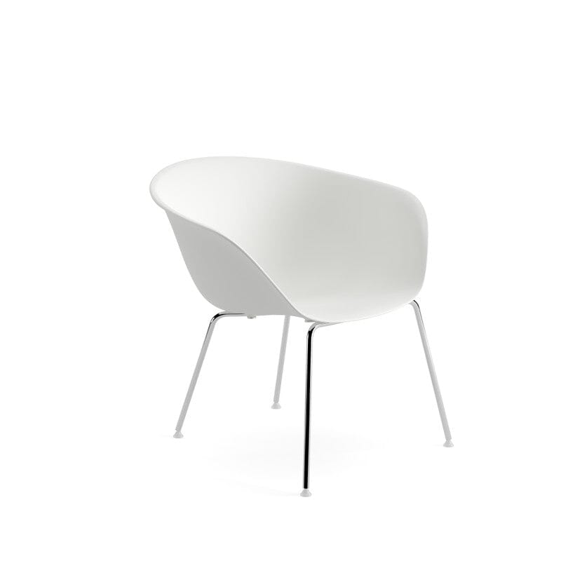 Duna 02 Polypropylene Lounge Chair With 4 Leg Base lounge chair Arper Chromed Base PP0001
