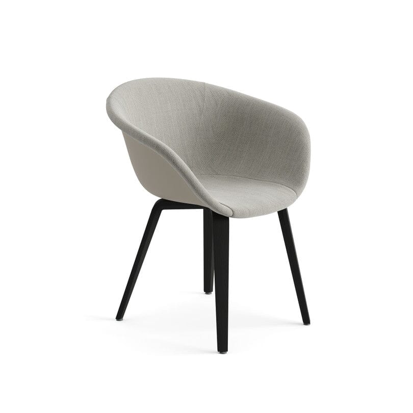 Duna 02 Wood Leg Chair With Front Upholstery Chairs Arper