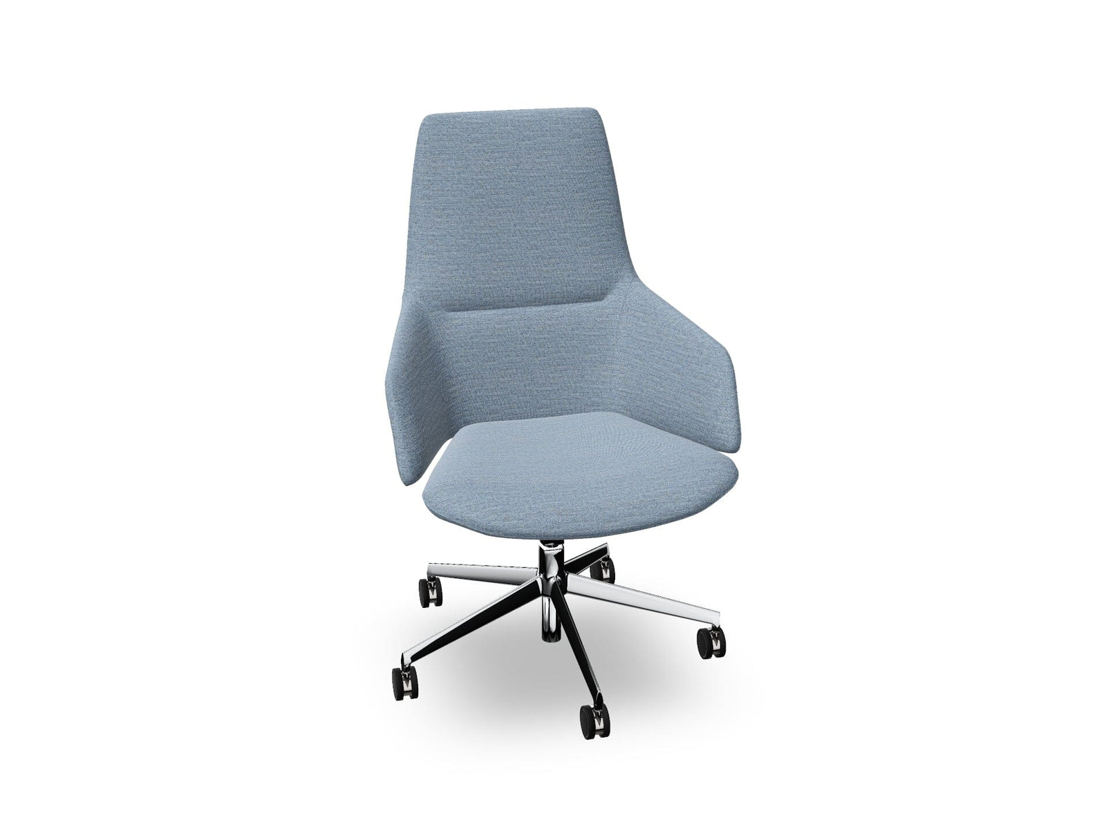 Aston Office Five Way Star Base Armchair Office Chair Arper
