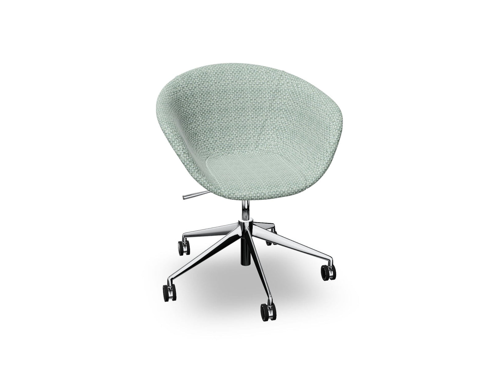 Duna 02 Five Star Base Chair With Front Upholstery Chairs Arper