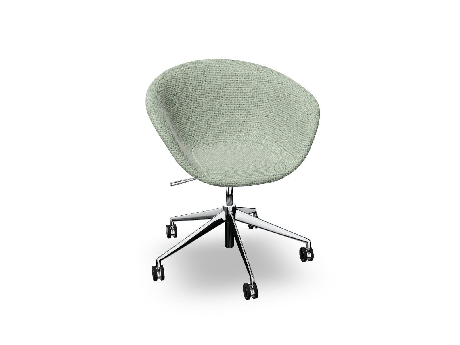 Duna 02 Five Star Base Chair With Front Upholstery Chairs Arper