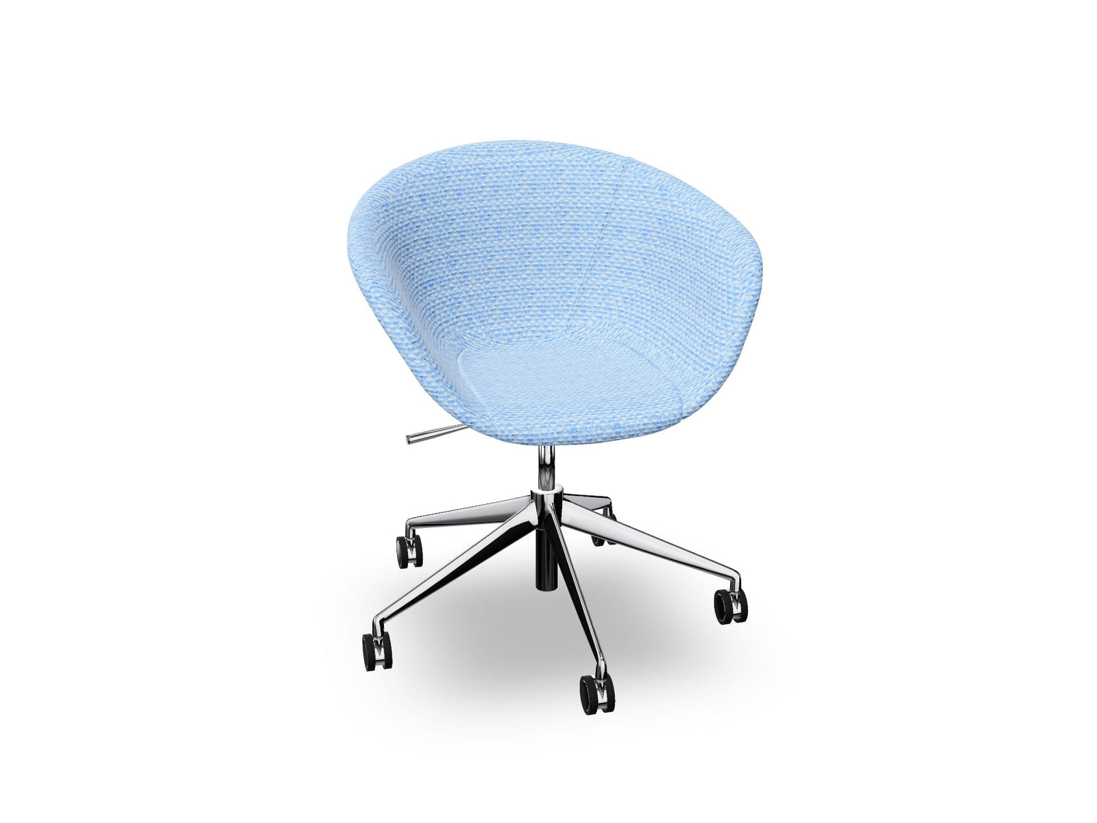 Duna 02 Five Star Base Chair With Front Upholstery Chairs Arper
