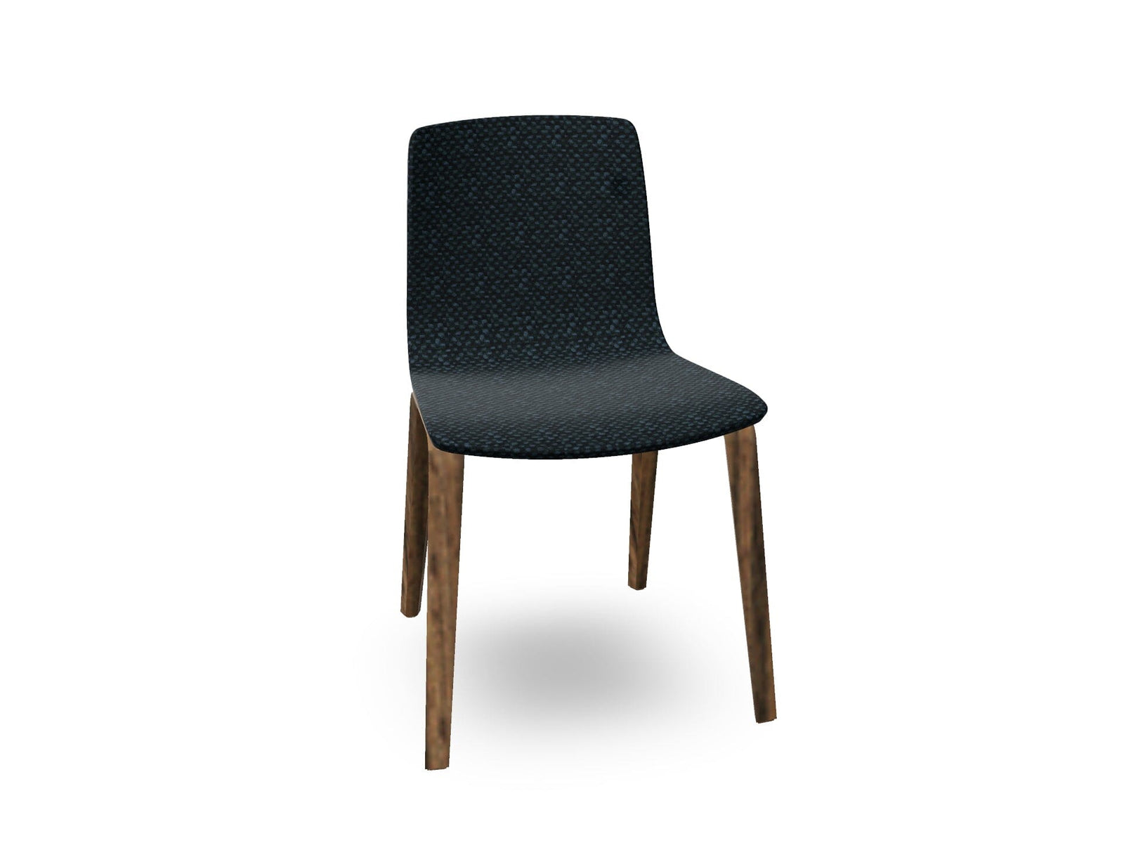 Aava 02-4 Wood Legs Chair With Fully Upholstered Chairs Arper