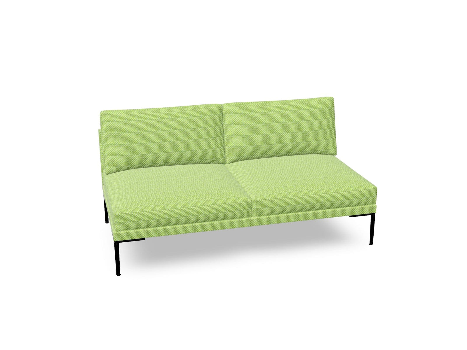 Steeve Two Seat Sofa Without Arms Sofa Arper