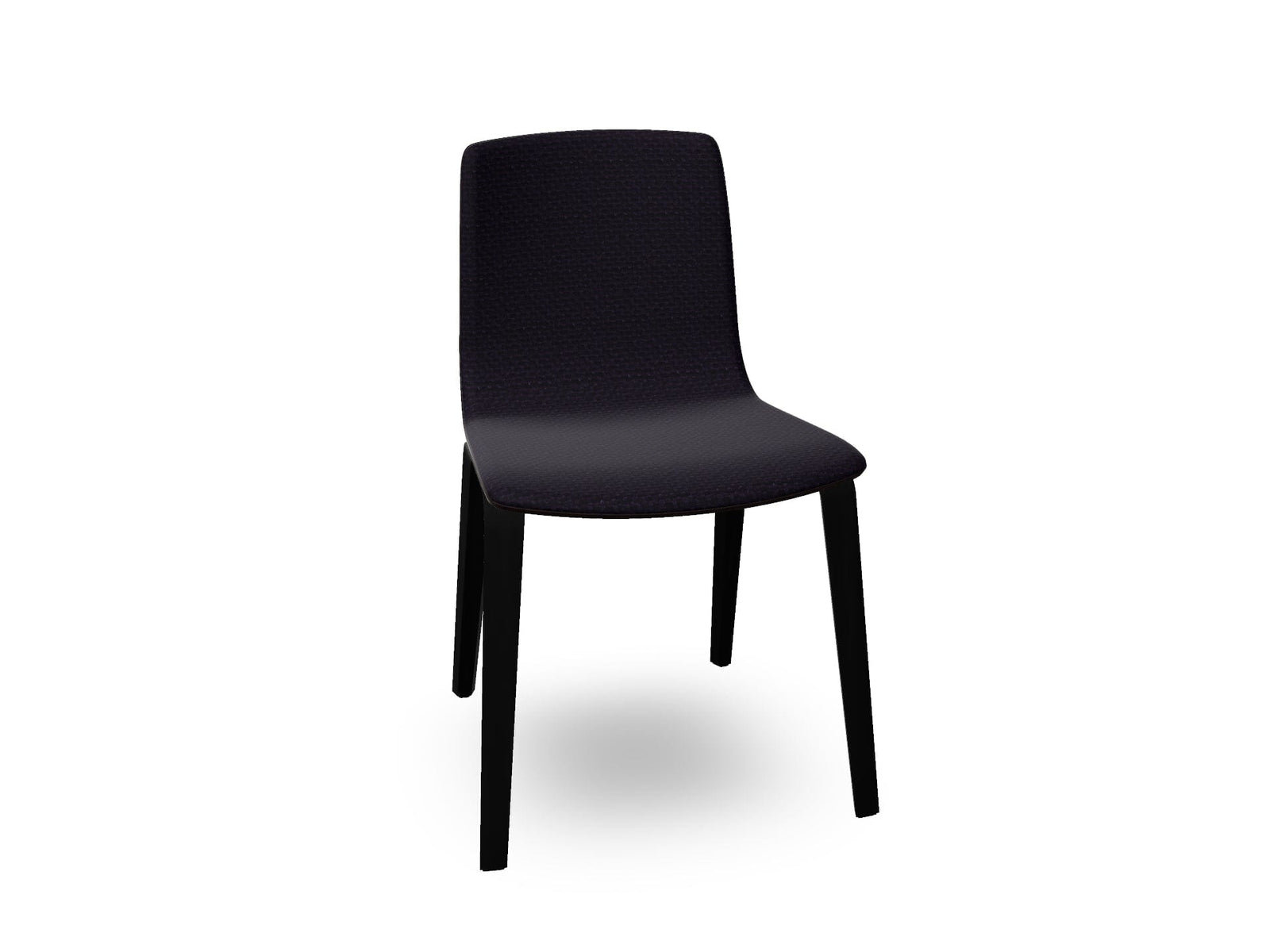 Aava 02 Wooden Chair with Front Upholstery Chairs Arper