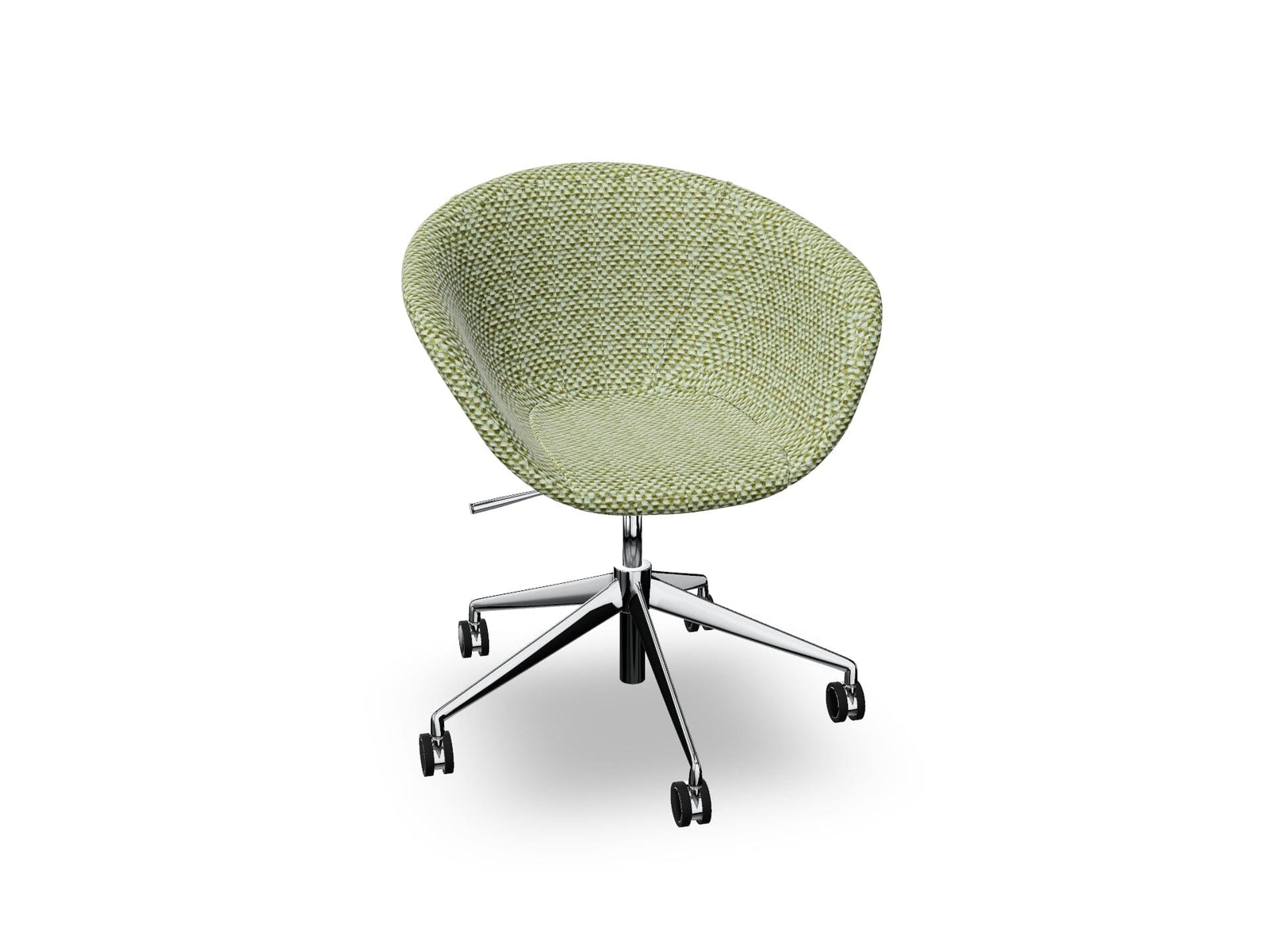 Duna 02 Five Star Base Chair With Front Upholstery Chairs Arper