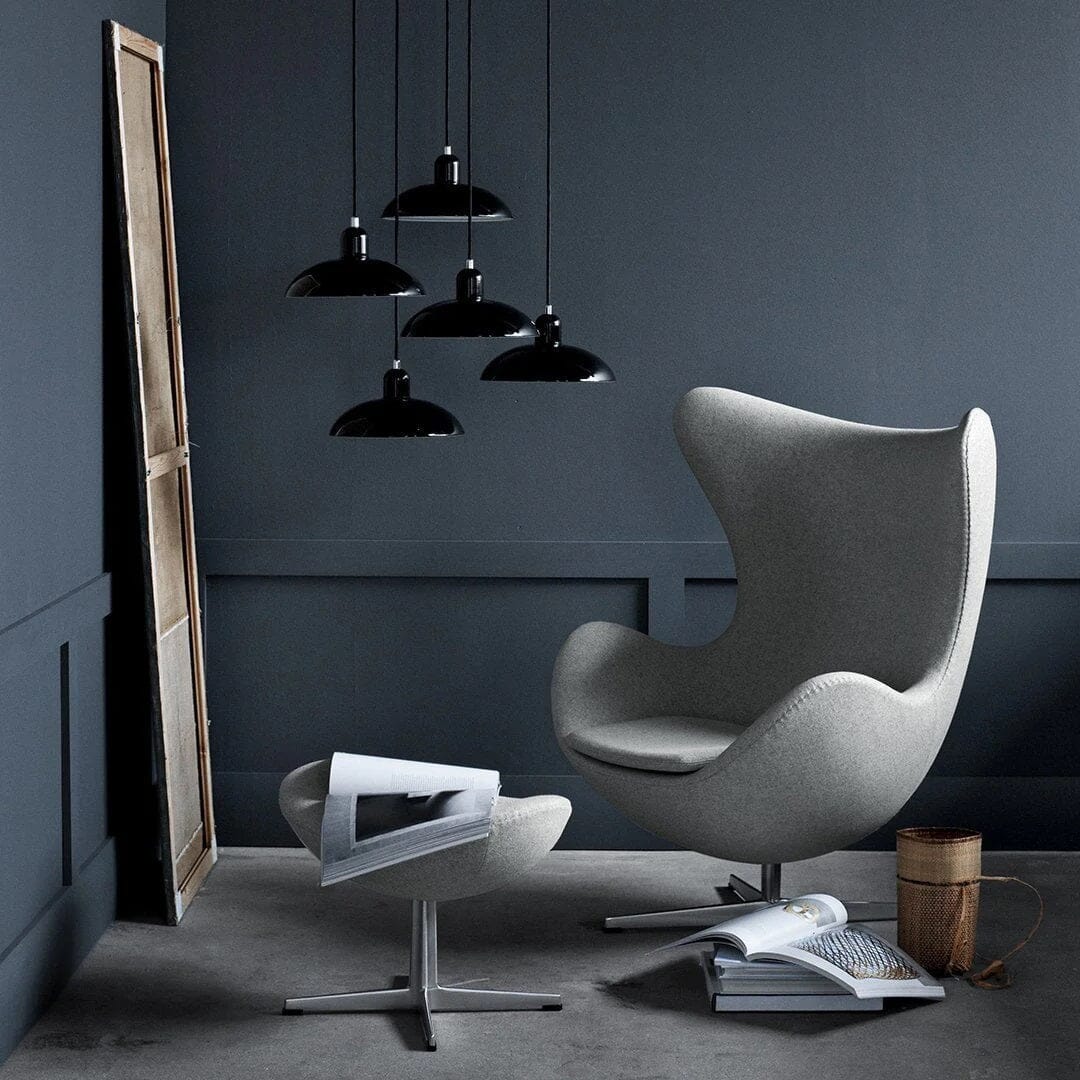 Egg Footstool footstool Fritz Hansen