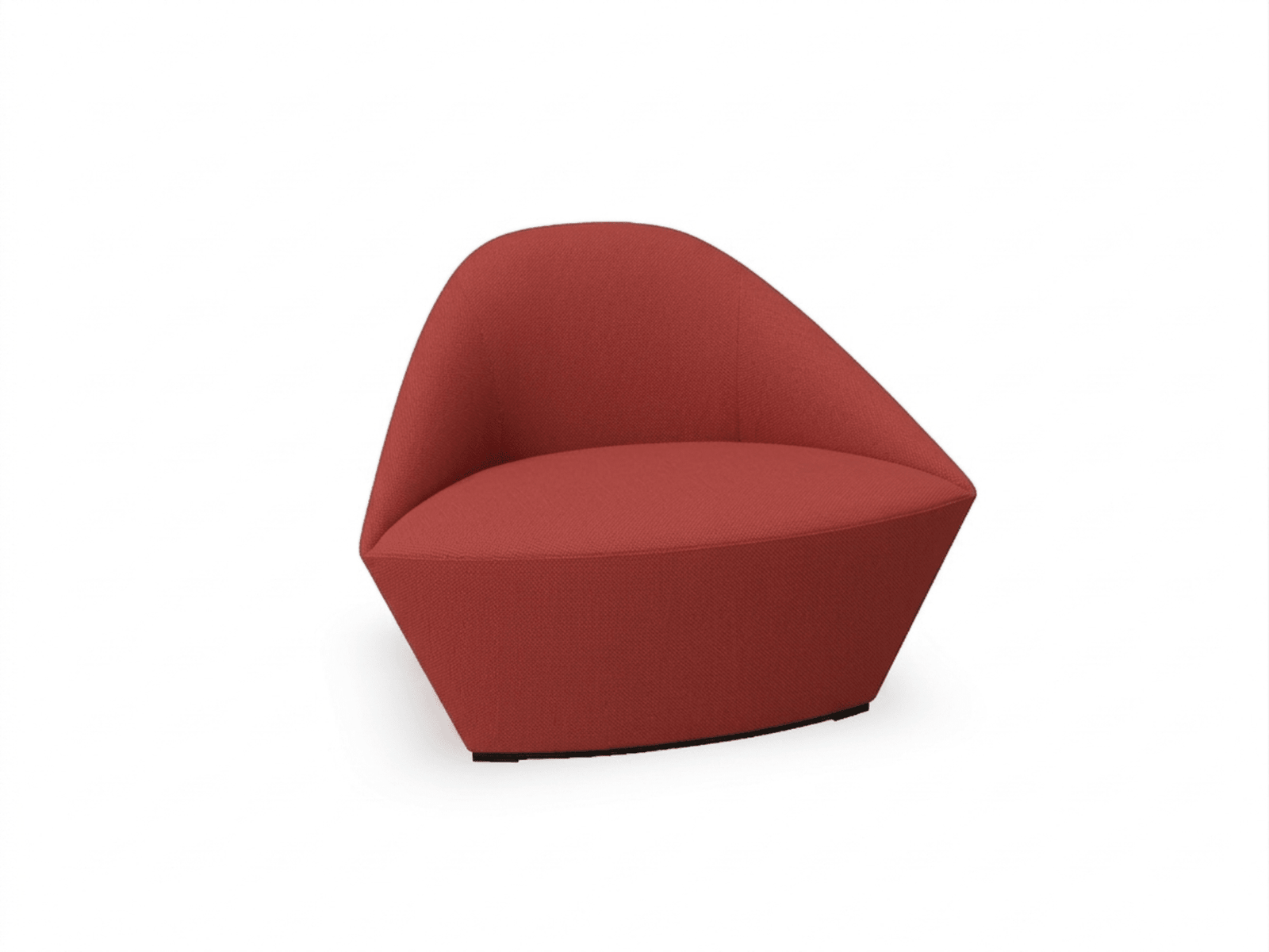 Colina Fully Upholstered Medium Lounge Chair lounge chair Arper