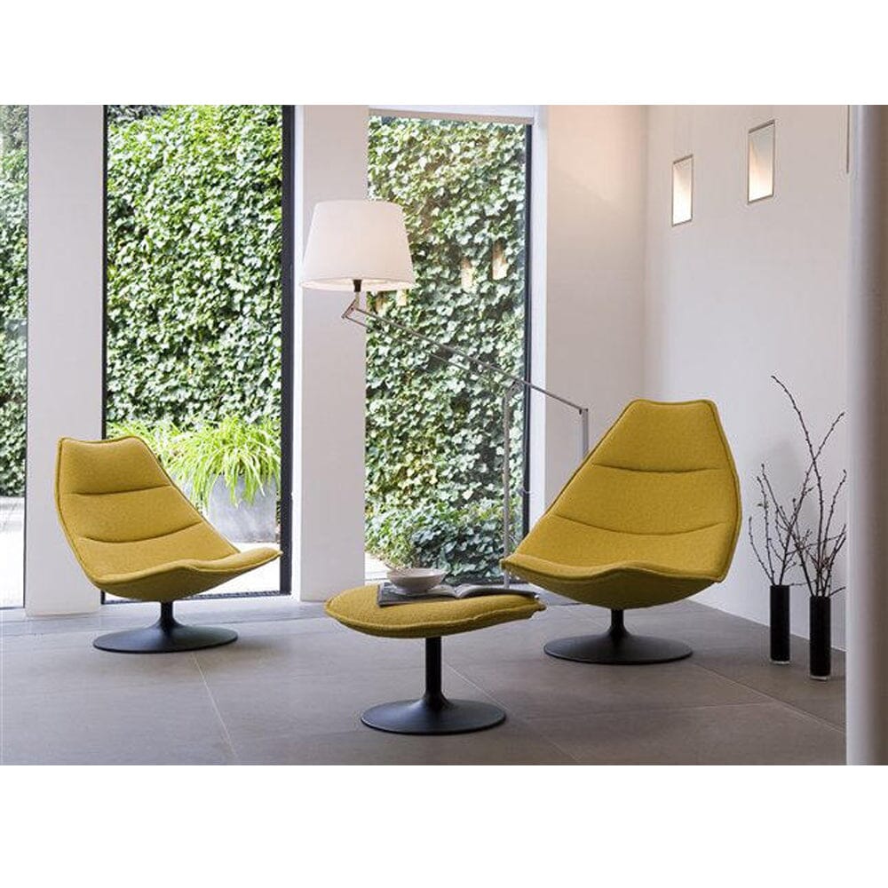 F 585 Lounge Low Chair footstool Artifort