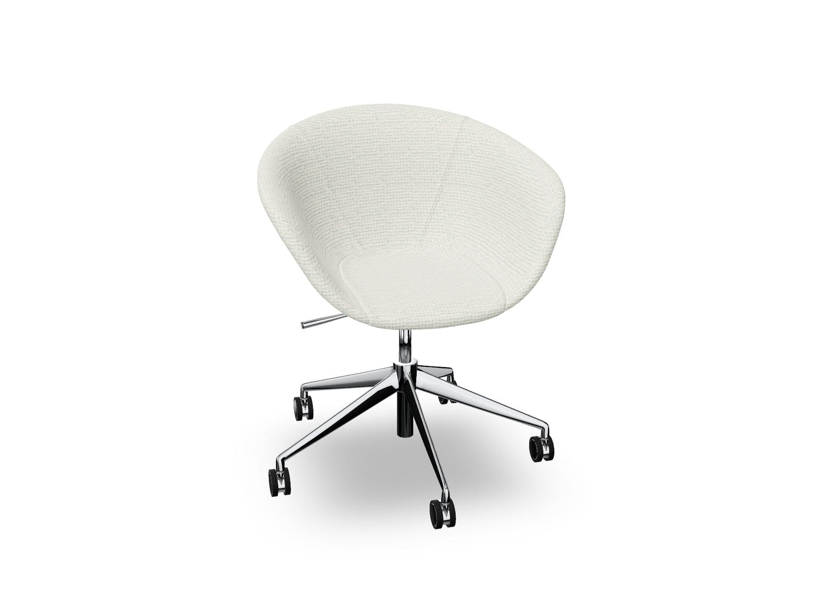 Duna 02 Five Star Base Chair With Front Upholstery Chairs Arper