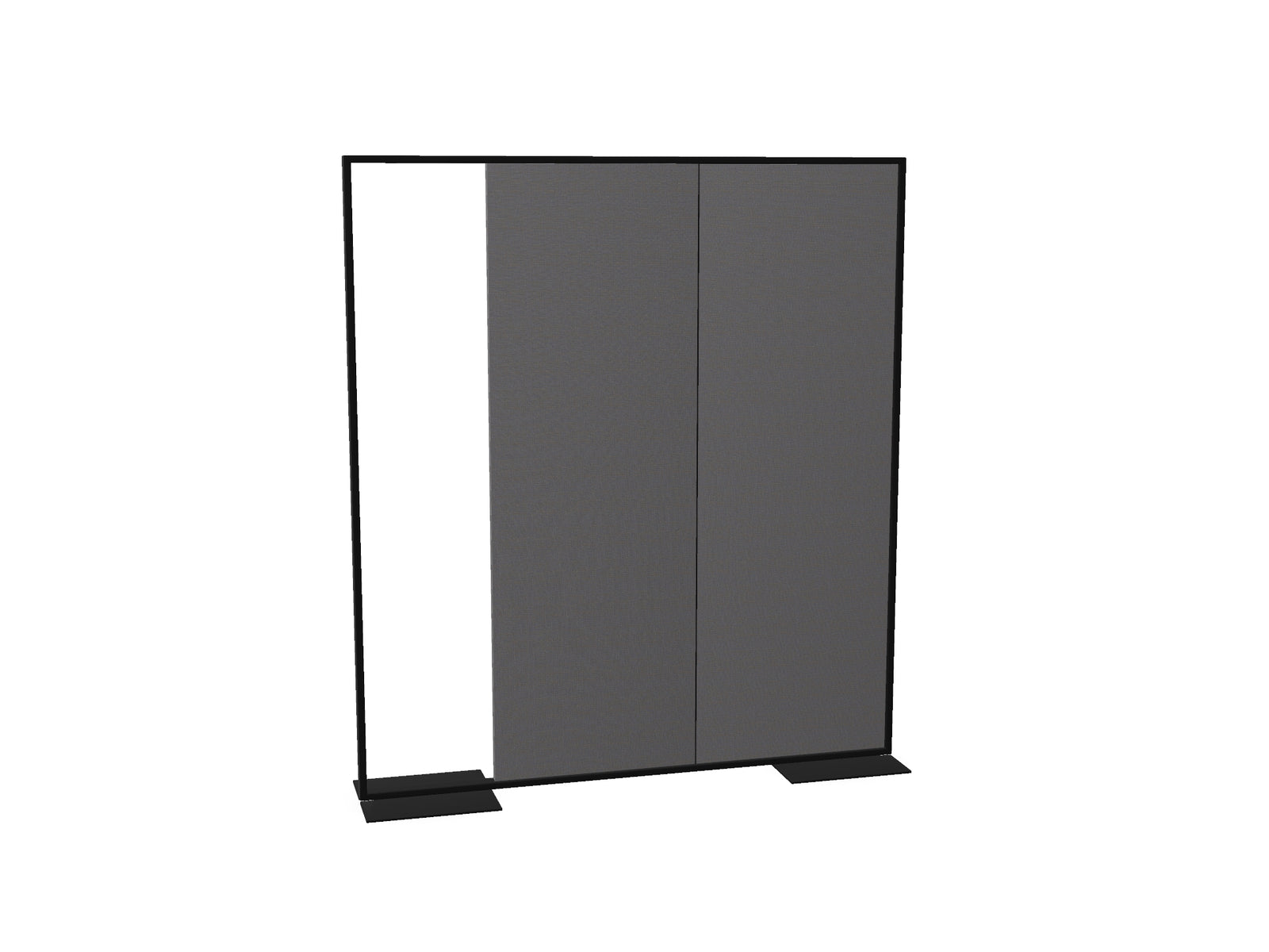 Arper Parentesit Freestanding Module Square Panel