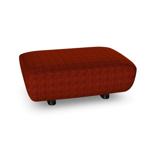 Shaal Rectangular Pouf Pouf Arper