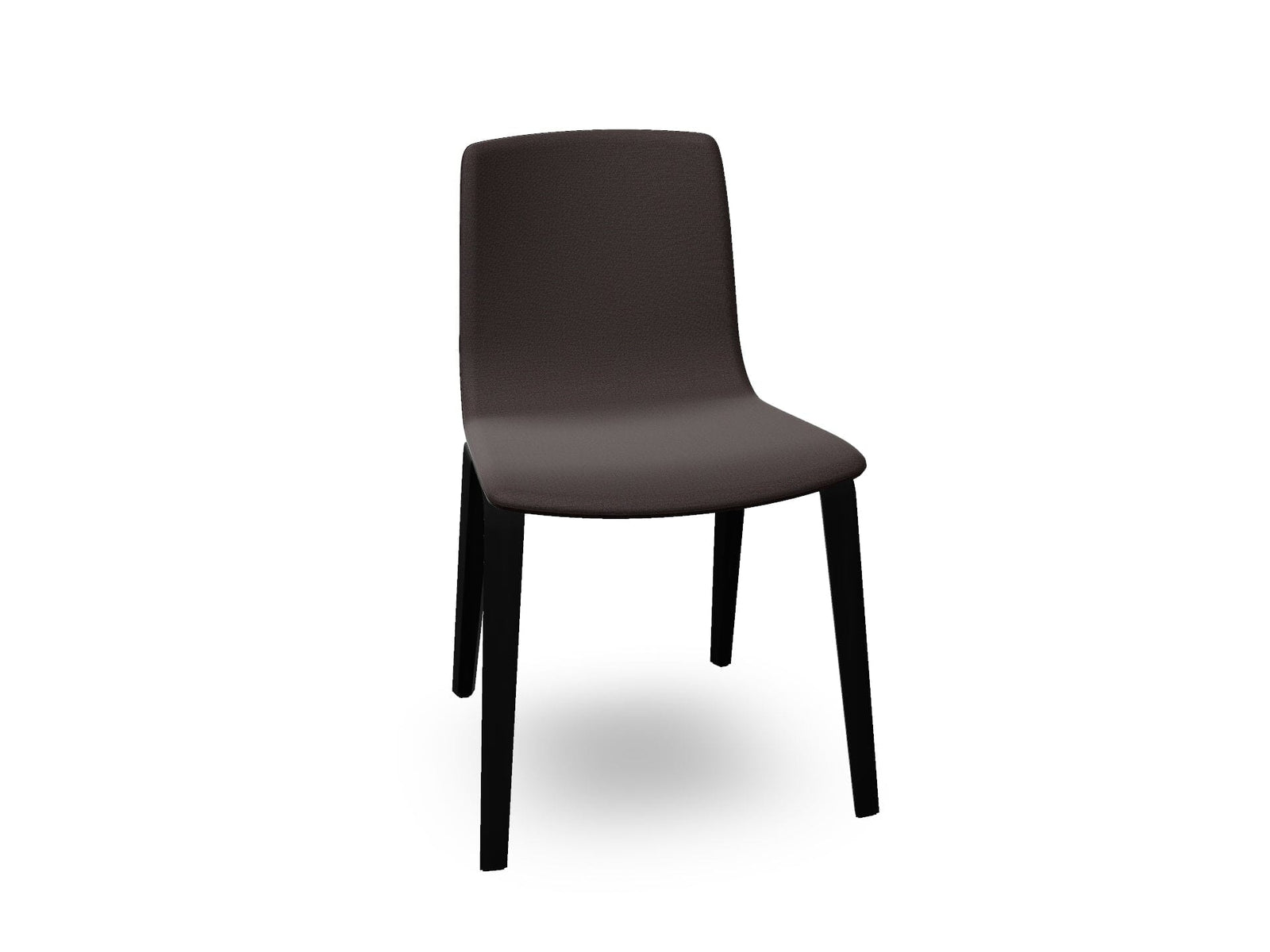 Aava 02 Wooden Chair with Front Upholstery Chairs Arper