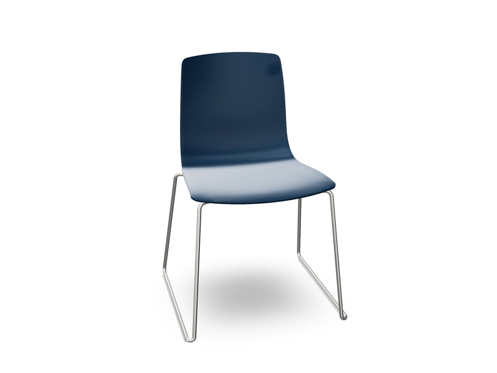 Aava 02 Sled Base Polypropylene Chair Chairs Arper