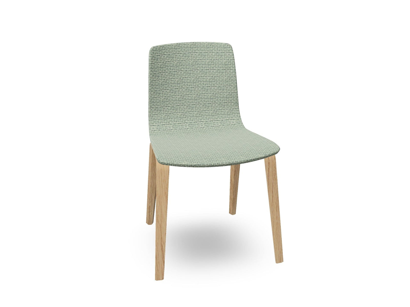Aava 02-4 Wood Legs Chair With Fully Upholstered Chairs Arper