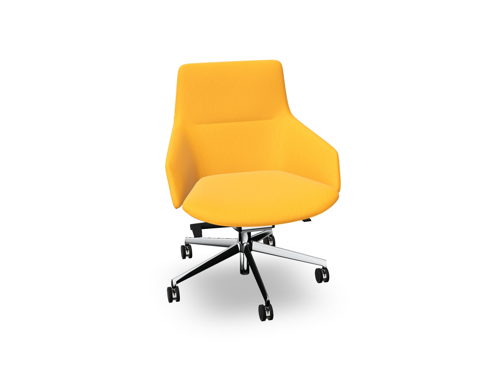 Aston Conference Syncro Five Way Star Base Armchair