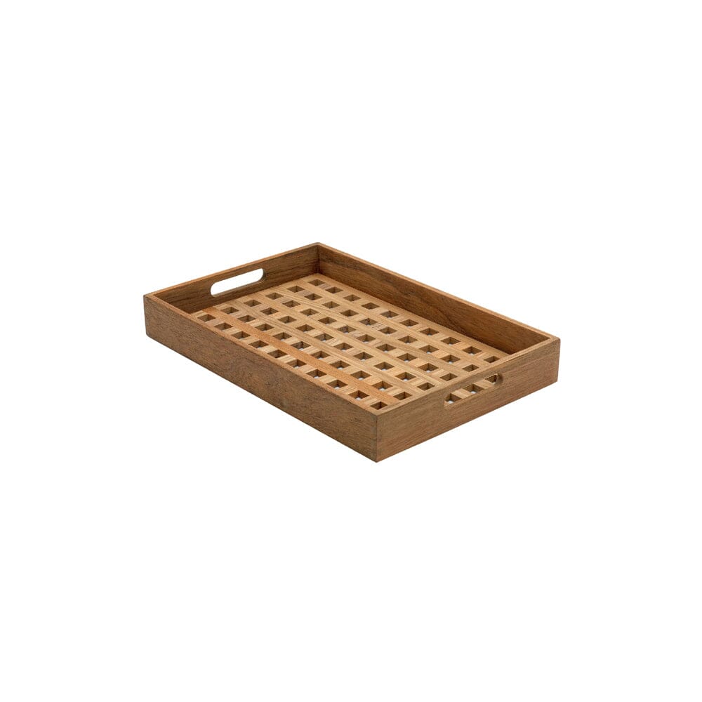 Fionia Tray Accessories Skagerak by Fritz Hansen Large: 20.5 In Width Teak