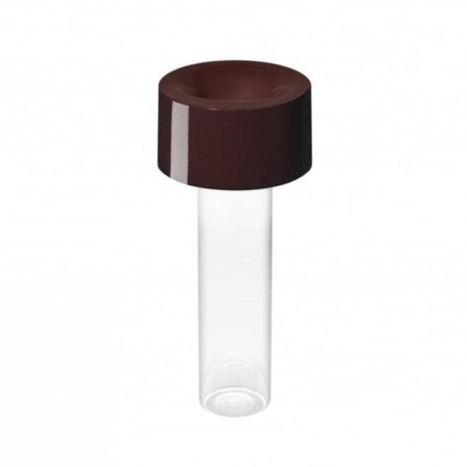 Fleur Portable Table Lamp Foscarini Burgundy
