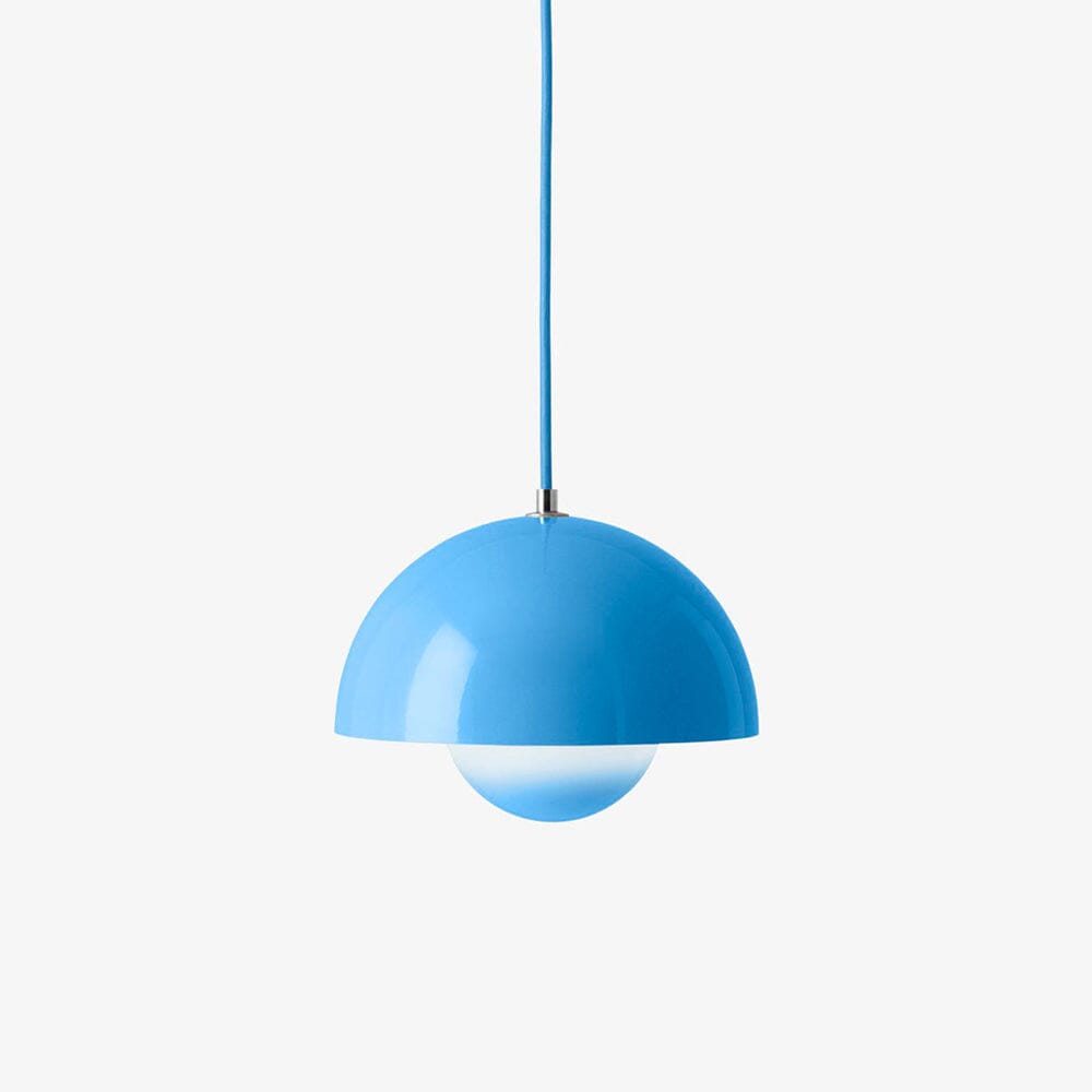 Flowerpot Pendant Lamp VP1 suspension lamps &Tradition Swim Blue