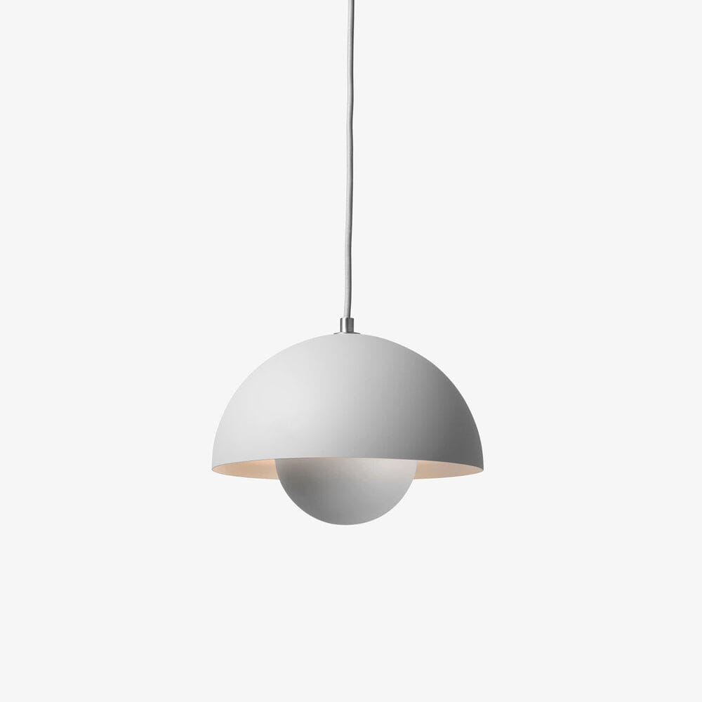 Flowerpot Pendant Lamp VP1 suspension lamps &Tradition Light Matte Grey