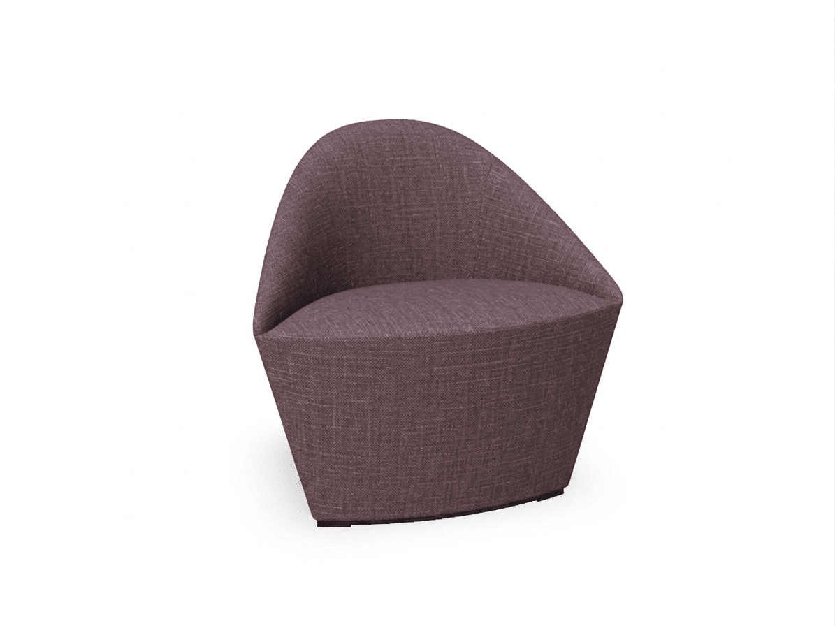 Colina Fully Upholstered Small Lounge Chair lounge chair Arper