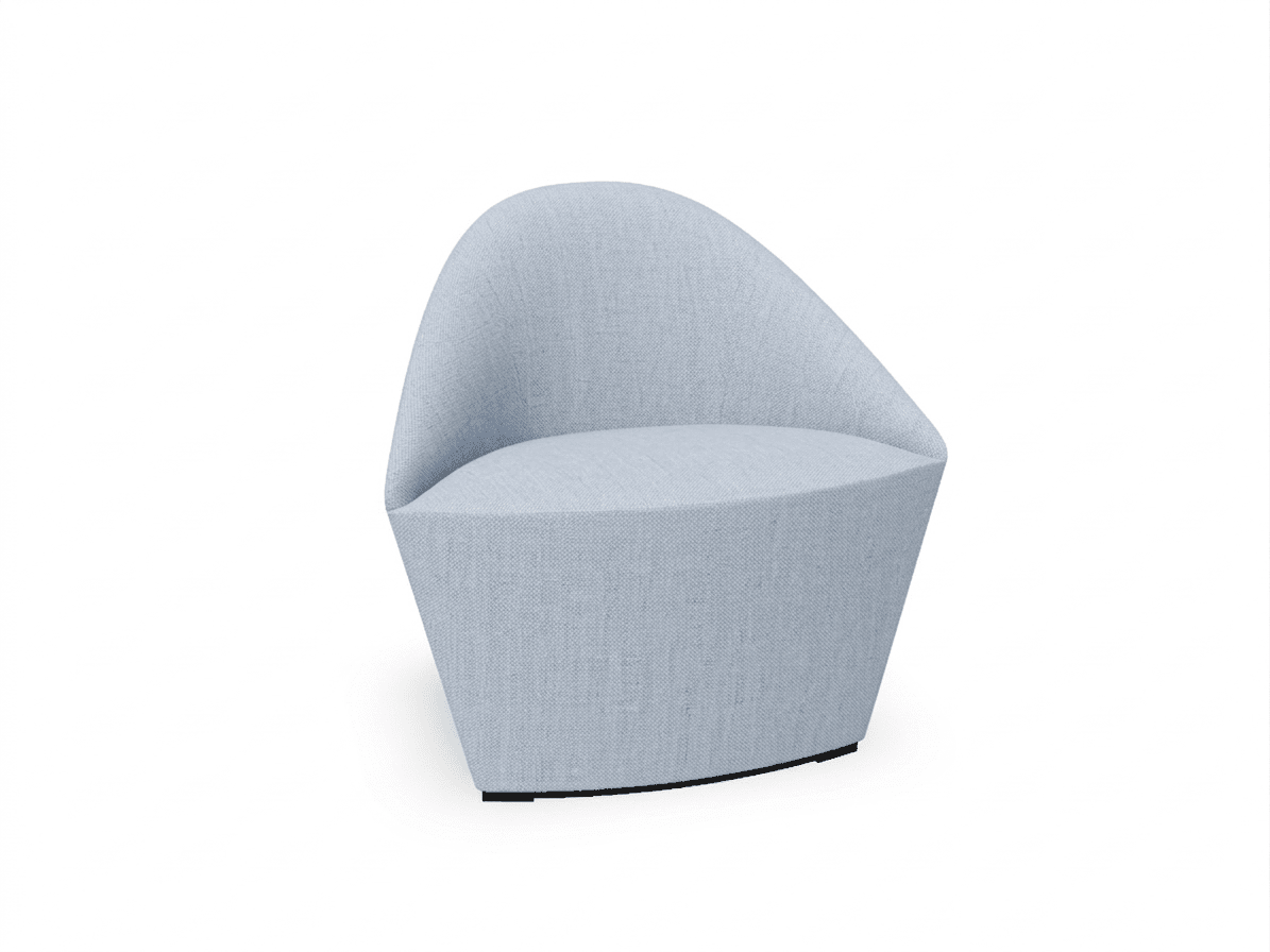 Colina Fully Upholstered Small Lounge Chair lounge chair Arper
