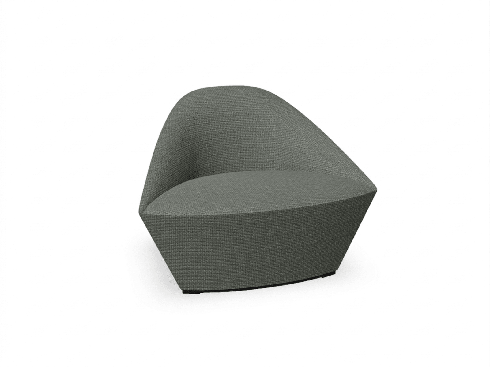 Colina Fully Upholstered Medium Lounge Chair lounge chair Arper