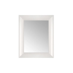 Francois Ghost Mirror mirror Kartell Small / Solid Glossy White 