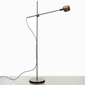 G.O. Floor Lamp Table Lamps Oluce Matte Black 