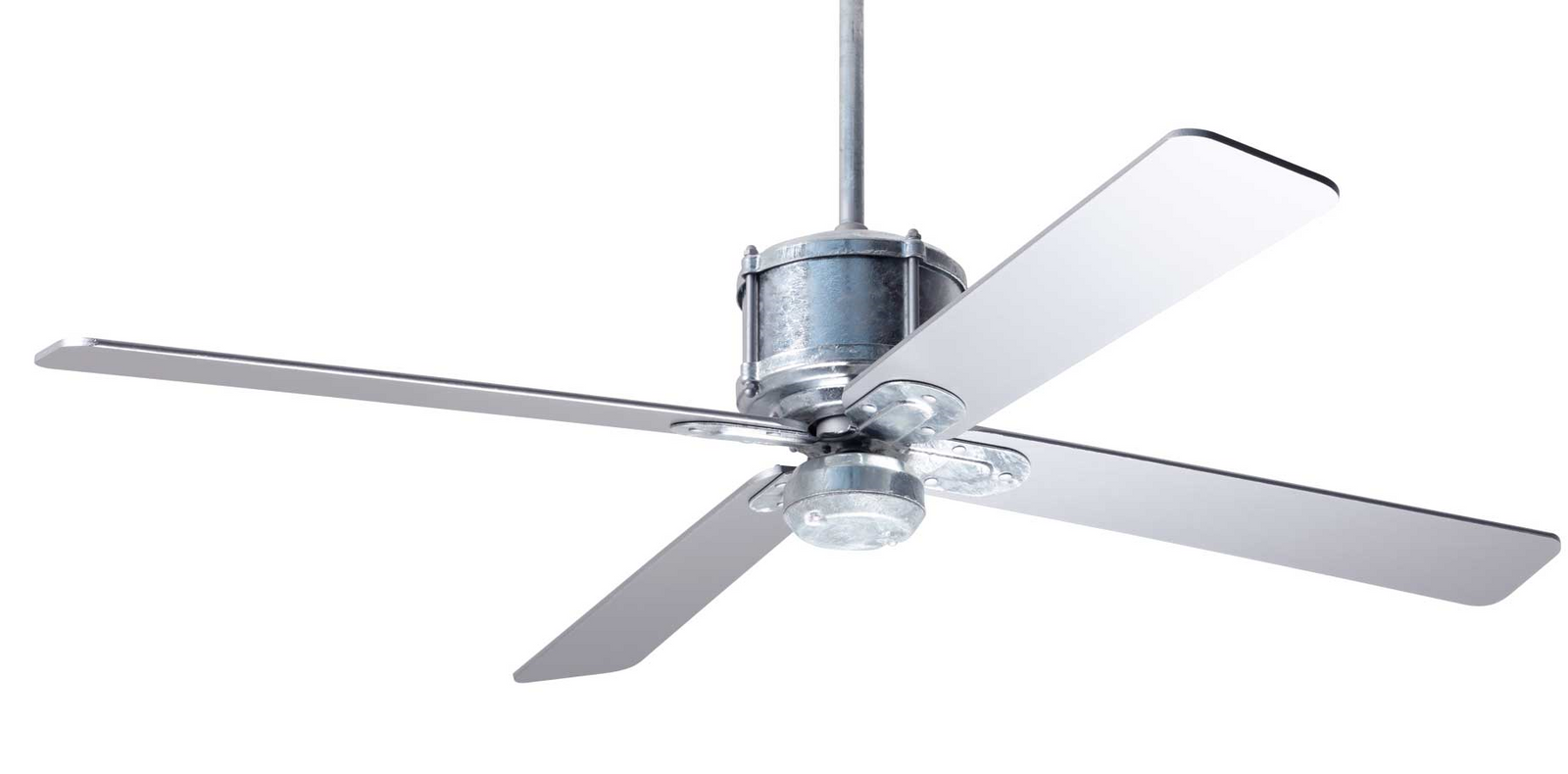 Industry DC Ceiling Fan Ceiling Fans Modern Fan Co Galvanized Silver Wall Control Without Light