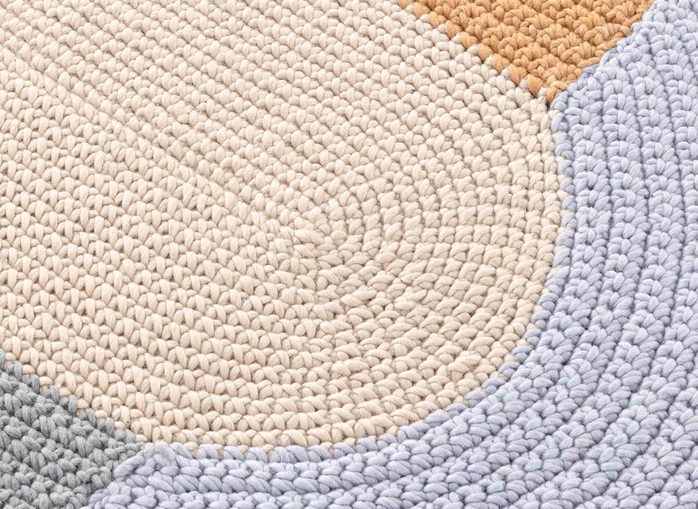 Crochet Trio Rug - Mix Rug Gan
