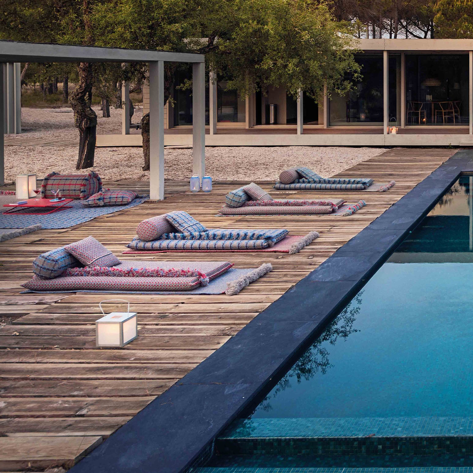 Garden Layers Outdoor Rug Terracotta Rug Gan