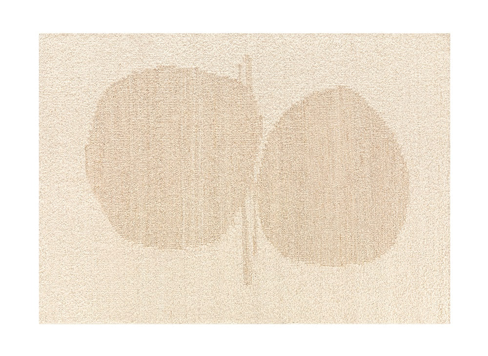 Natural Arty Rug Pouf Gan