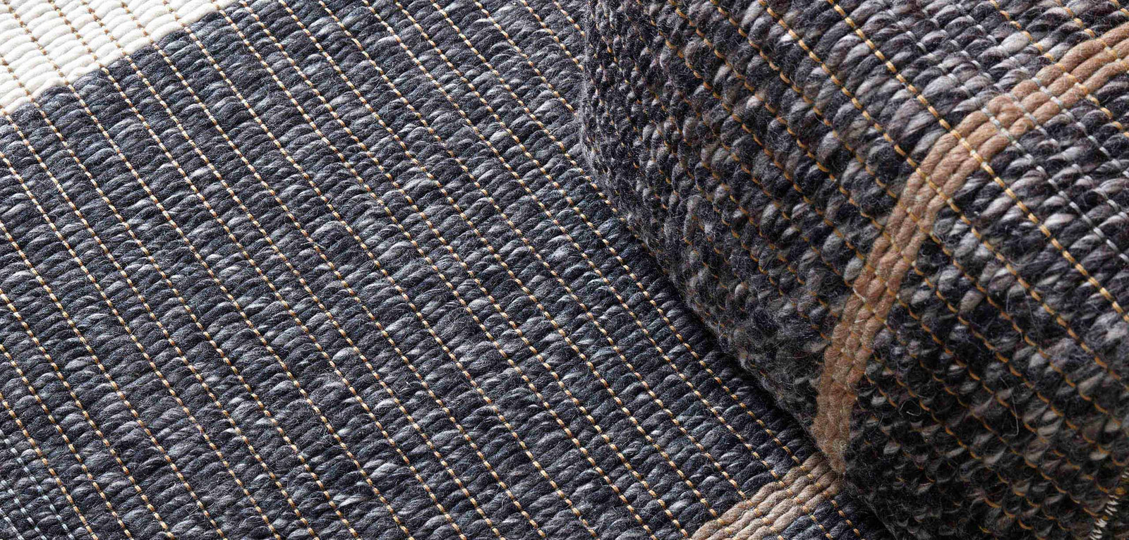 Reversible Rug Rug Gan Small Black