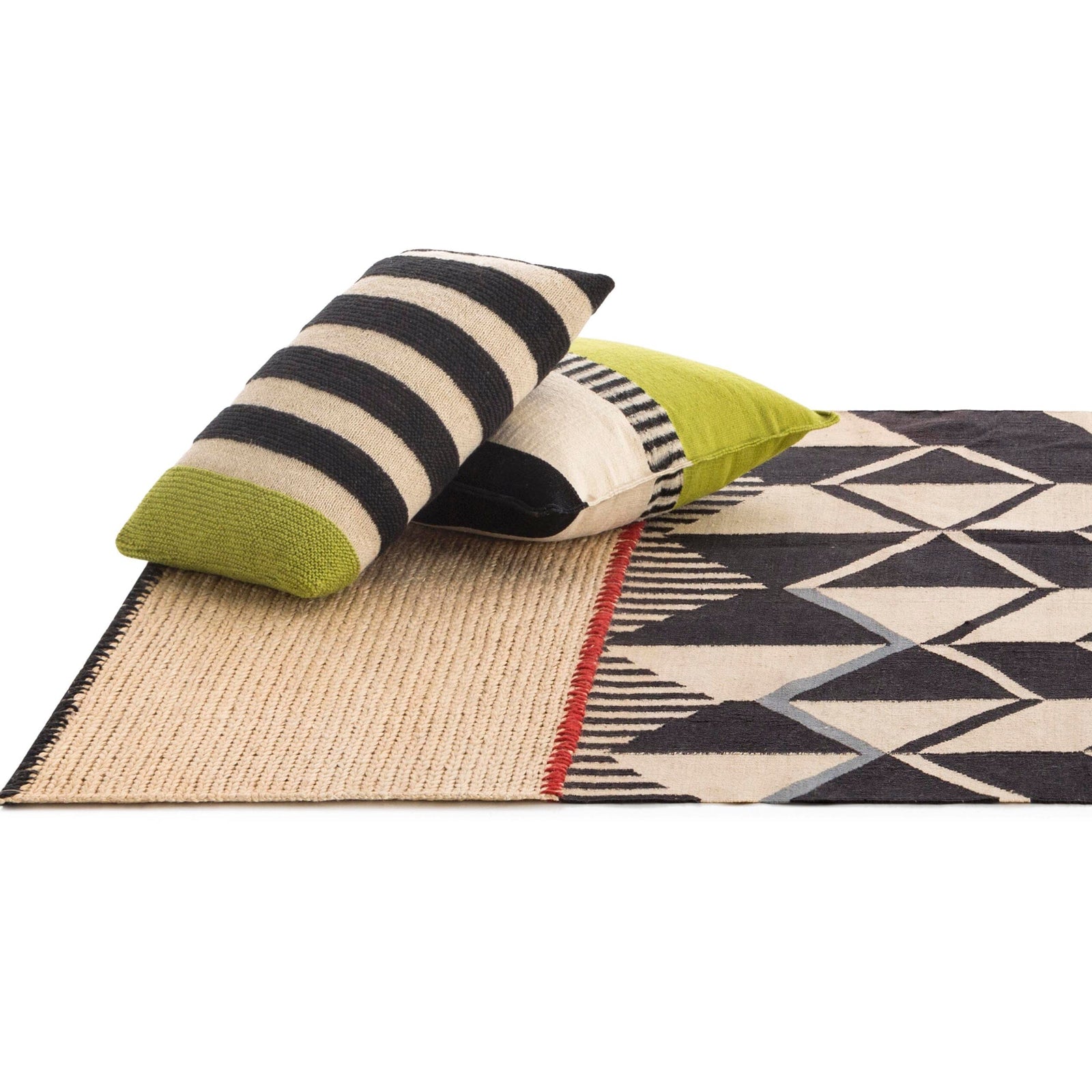 Rustic Chic Geo Pistachio Pillow Pillows Gan