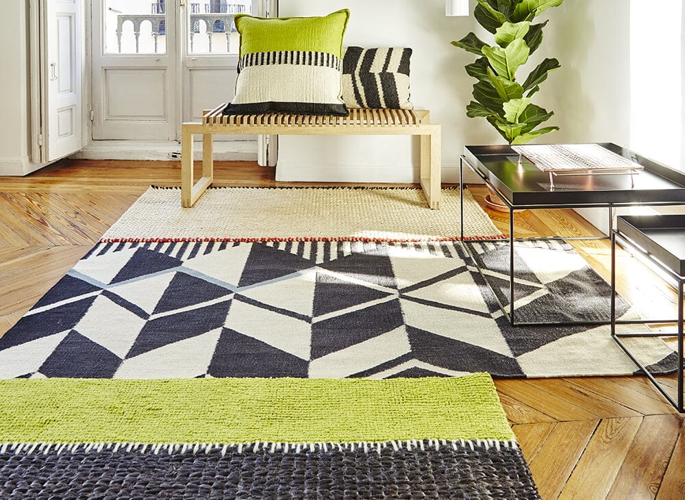 Rustic Chic Geo Rug Rug Gan