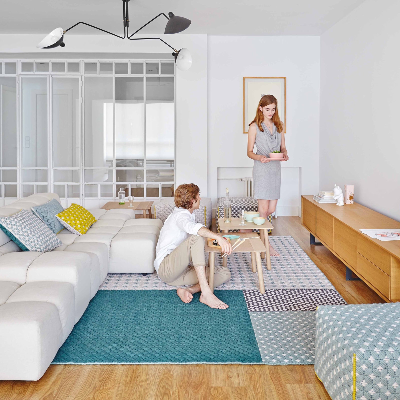 Silai Rug Pillows Gan